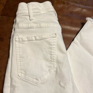 Mother Jeans The Hustler Ankle fray